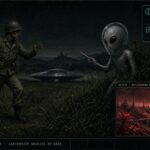 American soldier paralyzed by a cylindrical-headed entity near Salzburg, Austria, May 1951, before being taken aboard a saucer