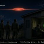 Illustration of the 1952 Belleville, Illinois radar and visual UFO sighting by the 798th AC&W Squadron