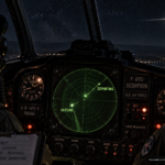 Illustration of the 1955 Duluth, Minnesota F-89D Scorpion radar intercept of an unidentified target