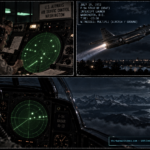 Illustrated collage of the third week of July 1952 UFO cases including the Washington National Airport radar flap and the Beluga Lake Alaska F-94 intercept