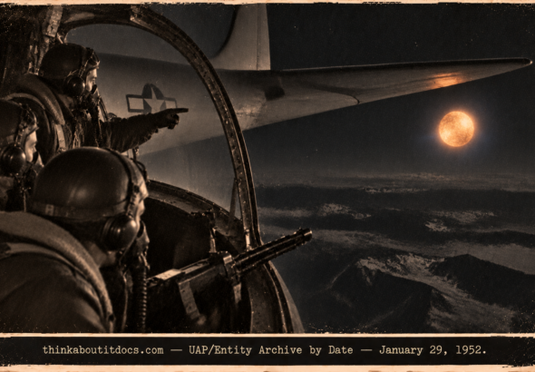 Korea B-29 Orange Sphere, January 29, 1952